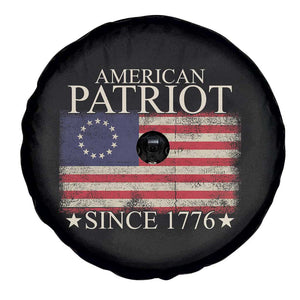 American Patriot Since 1776 Betsy Ross Flag Spare Tire Cover TS02 Print Your Wear