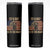 American Veteran Skinny Tumbler 22 A Day Is 22 Too Many Veteran Lives Matter TS02 Black Print Your Wear