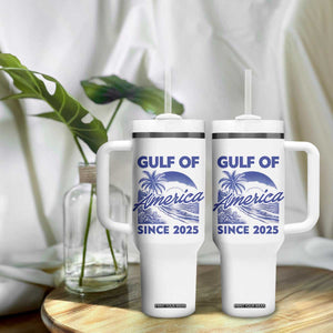 America's Gulf Tumbler With Handle Since 2025 Trump Mexico Vintage Summer Beach Vibes TS10 Print Your Wear