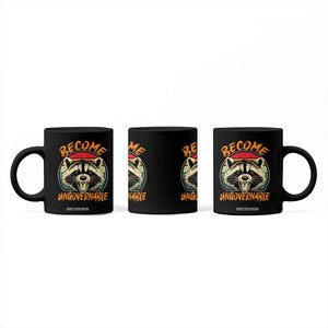 Anarchism Coffee Mug Become Ungovernable Angry Raccoon TS09 Print Your Wear