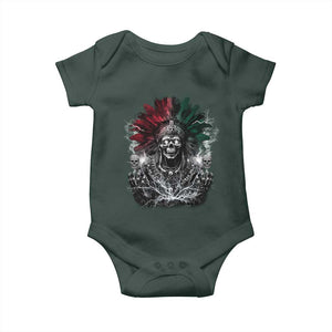 Ancient Aztec King Baby Onesie Calabera Azteca Mexican Skull Skeleton TS10 Print Your Wear
