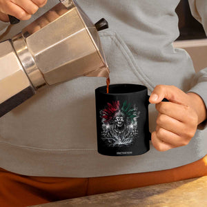 Ancient Aztec King Coffee Mug Calabera Azteca Mexican Skull Skeleton TS10 Print Your Wear