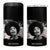Angela Davis 4 in 1 Can Cooler Tumbler Raise Your Voice Revolutionary Power Liberation TS02 One Size: 16 oz Black Print Your Wear