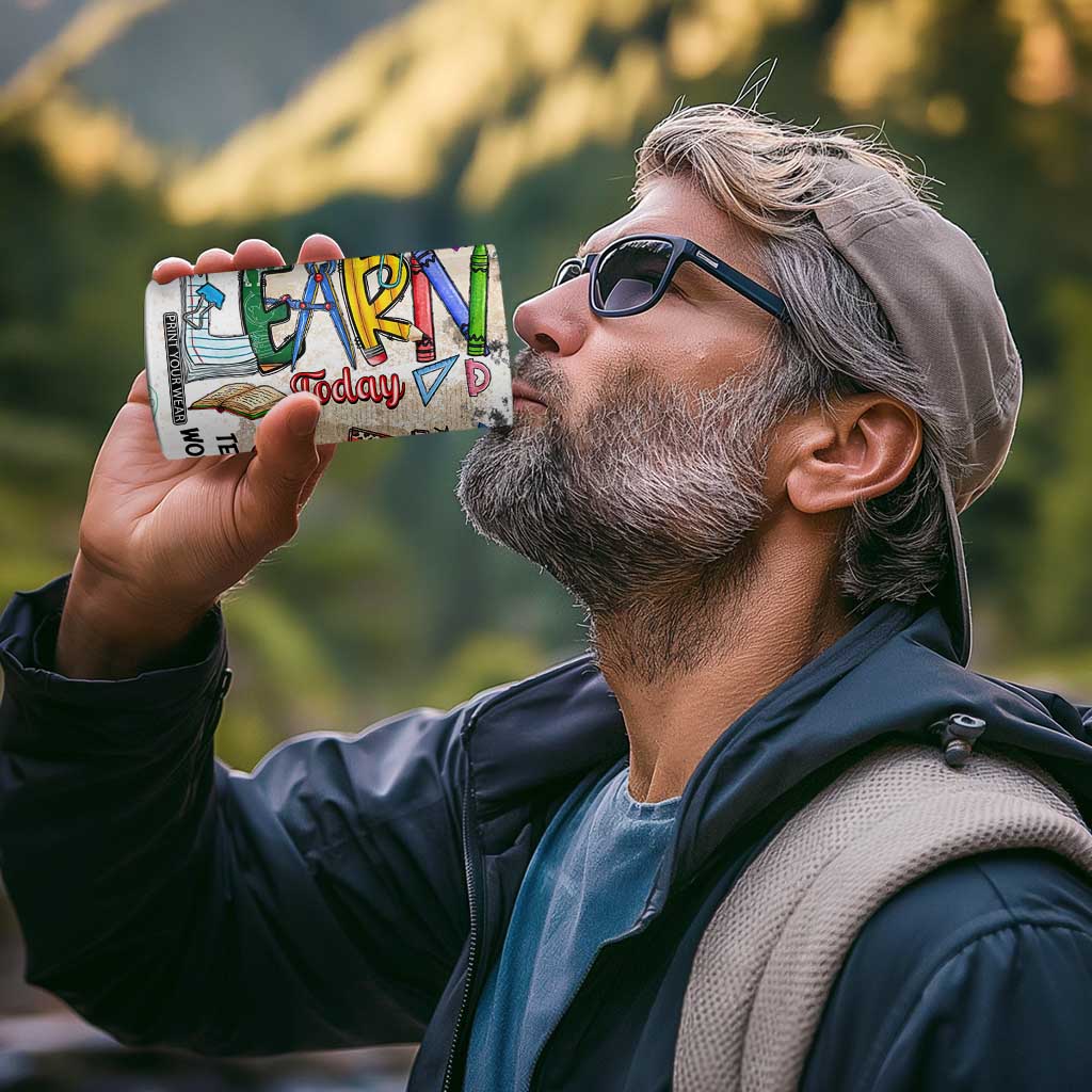 Aries Zodiac 4 in 1 Can Cooler Tumbler Astrology Horoscope Birthday Gift For Aries Women Men TB02 Print Your Wear