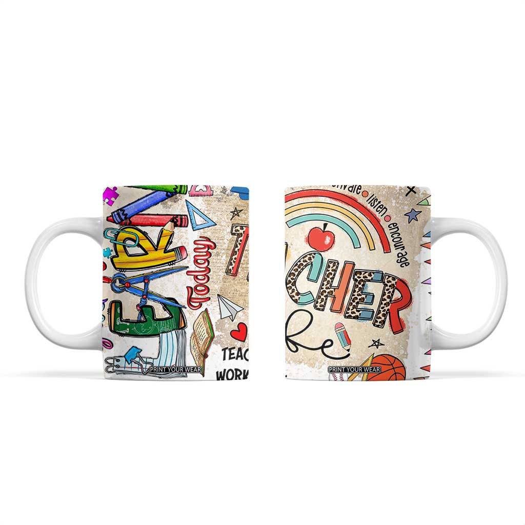 Aries Zodiac Coffee Mug Astrology Horoscope Birthday Gift For Aries Women Men TB02 Colorful Print Your Wear