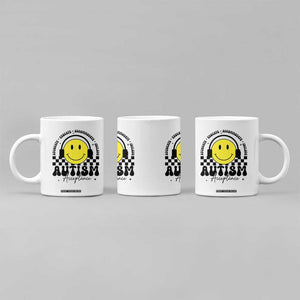 Autism Acceptance Coffee Mug Advocate Educate Accomodate Include Special Education TS02 Print Your Wear