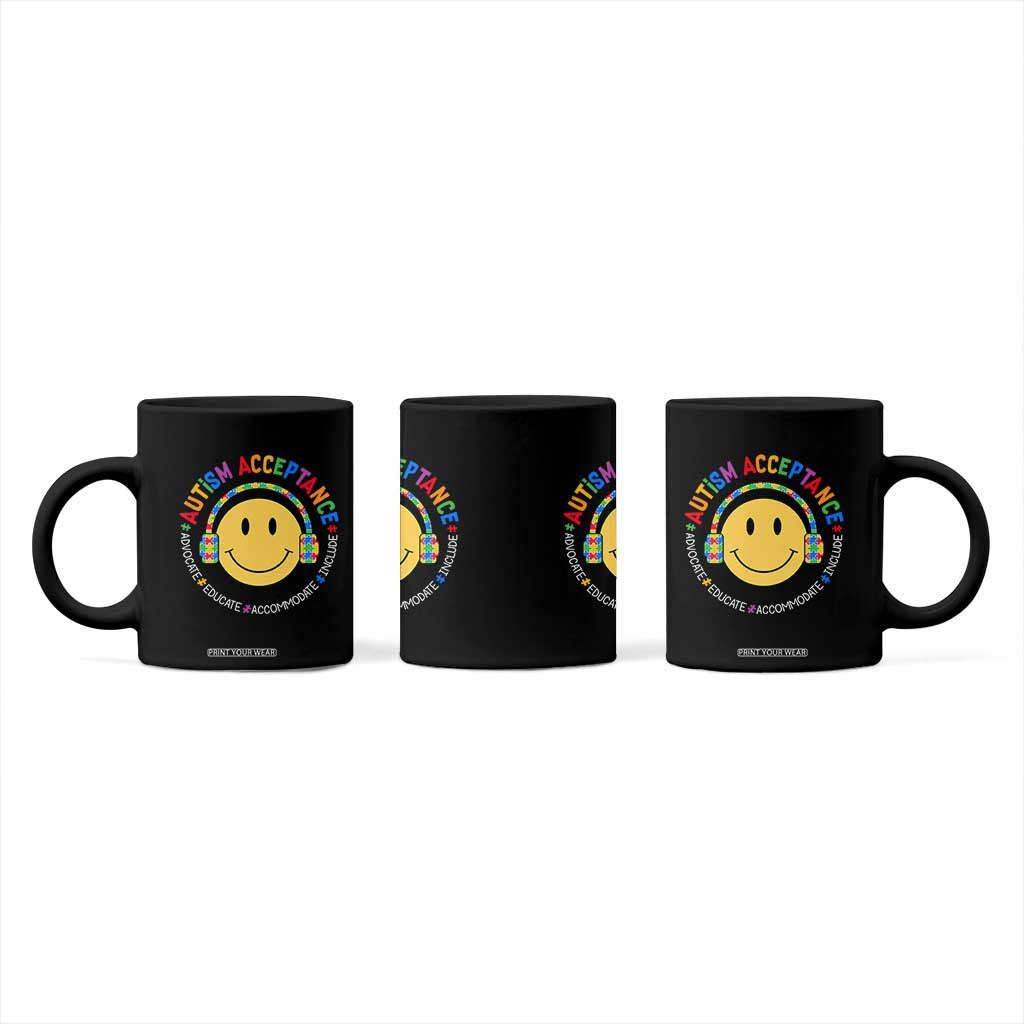 Autism Awareness Acceptance Coffee Mug Special Education Teacher Kids TS02 Print Your Wear