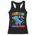 Autism Awareness Is My Superpower Racerback Tank Top Cute Dinosaur Dino Kids Boys TS10 Black Print Your Wear