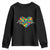 Autism Awareness Love Heart Puzzle Acceptance Youth Sweatshirt TS10 Black Print Your Wear