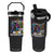 Autism Mom Flip Straw Tumbler Who Never Gives Up Family Support Autistic TS02 One Size: 30 oz Black Print Your Wear