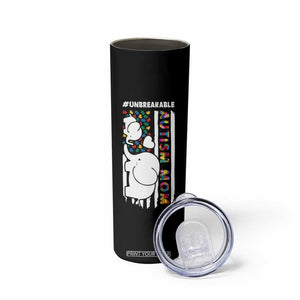 Autism Mom Gifts Skinny Tumbler Autistic Kid Parents Mothers Day Autism Awareness TB10 Print Your Wear