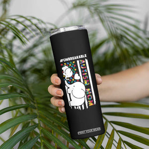 Autism Mom Gifts Skinny Tumbler Autistic Kid Parents Mothers Day Autism Awareness TB10 Print Your Wear