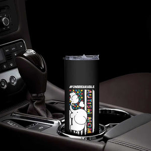 Autism Mom Gifts Skinny Tumbler Autistic Kid Parents Mothers Day Autism Awareness TB10 Print Your Wear