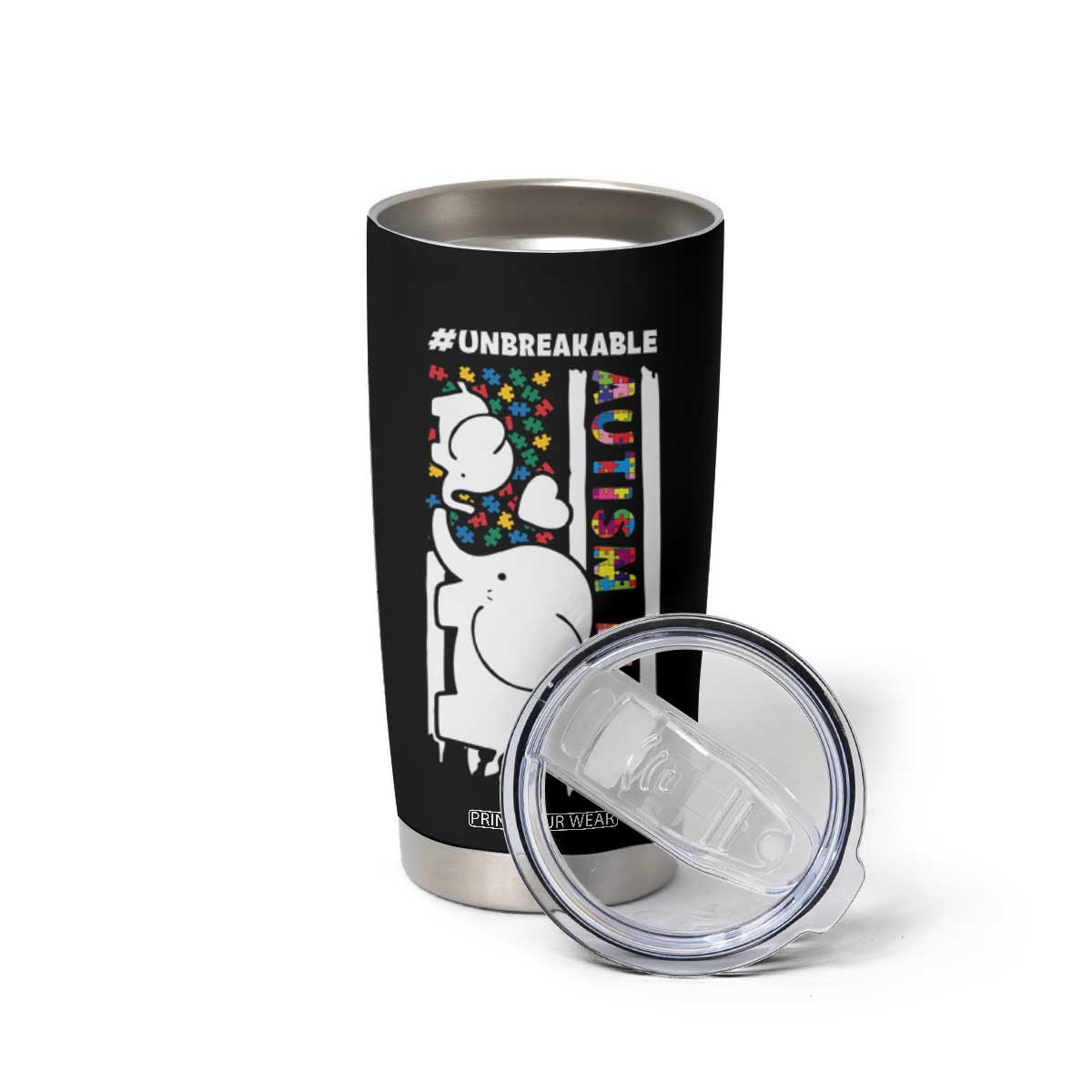 Autism Mom Gifts Tumbler Cup Autistic Kid Parents Mothers Day Autism Awareness TB10 Print Your Wear