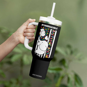 Autism Mom Gifts Tumbler With Handle Autistic Kid Parents Mothers Day Autism Awareness TB10 Print Your Wear