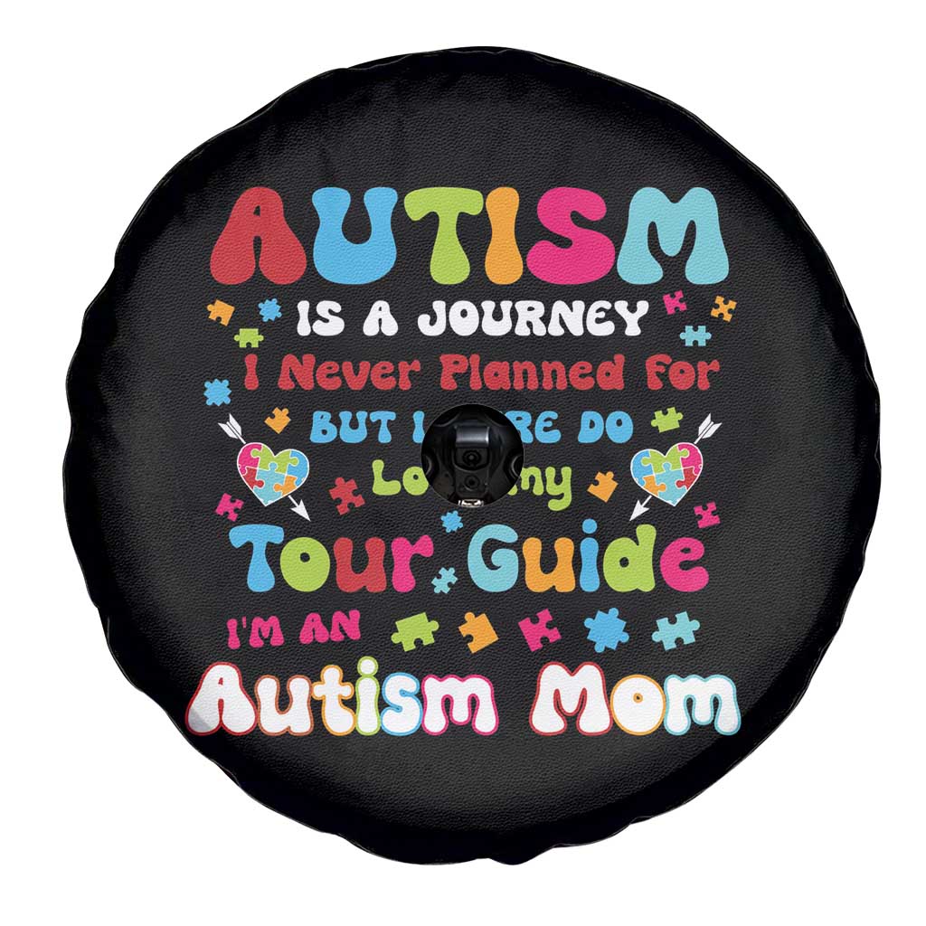 Autism Mom's Journey Spare Tire Cover TS10 Print Your Wear