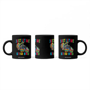Autistic Dino Rex Driving Monster Truck Coffee Mug Autism Is My Superpower TS02 Print Your Wear