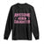 Awesome Like My Daughter Long Sleeve Shirt Funny Girl Dad Fathers Day TS10 Black Print Your Wear