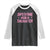 Awesome Like My Daughter Raglan Shirt Funny Girl Dad Fathers Day TS10 Black White Print Your Wear