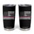 Awesome Like My Daughter Tumbler Cup Girl Dad Father's Day American Flag TS10 Black Print Your Wear