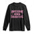 Awesome Like My Daughters Long Sleeve Shirt Funny Girl Dad Fathers Day TS10 Black Print Your Wear