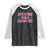 Awesome Like My Daughters Raglan Shirt Funny Girl Dad Fathers Day TS10 Black White Print Your Wear