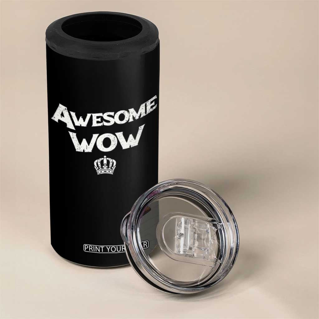 Awesome Wow 4 in 1 Can Cooler Tumbler Alexander Hamilton Lover TS10 Print Your Wear