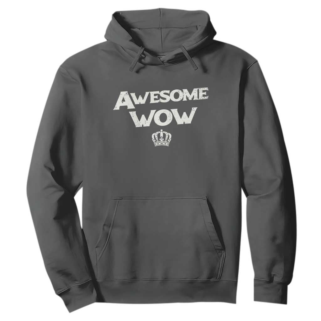 Awesome Wow Hoodie Alexander Hamilton Lover TS10 Dark Heather Print Your Wear