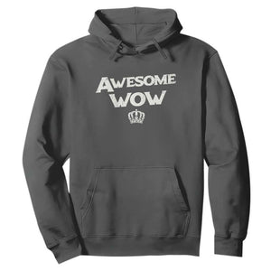 Awesome Wow Hoodie Alexander Hamilton Lover TS10 Dark Heather Print Your Wear