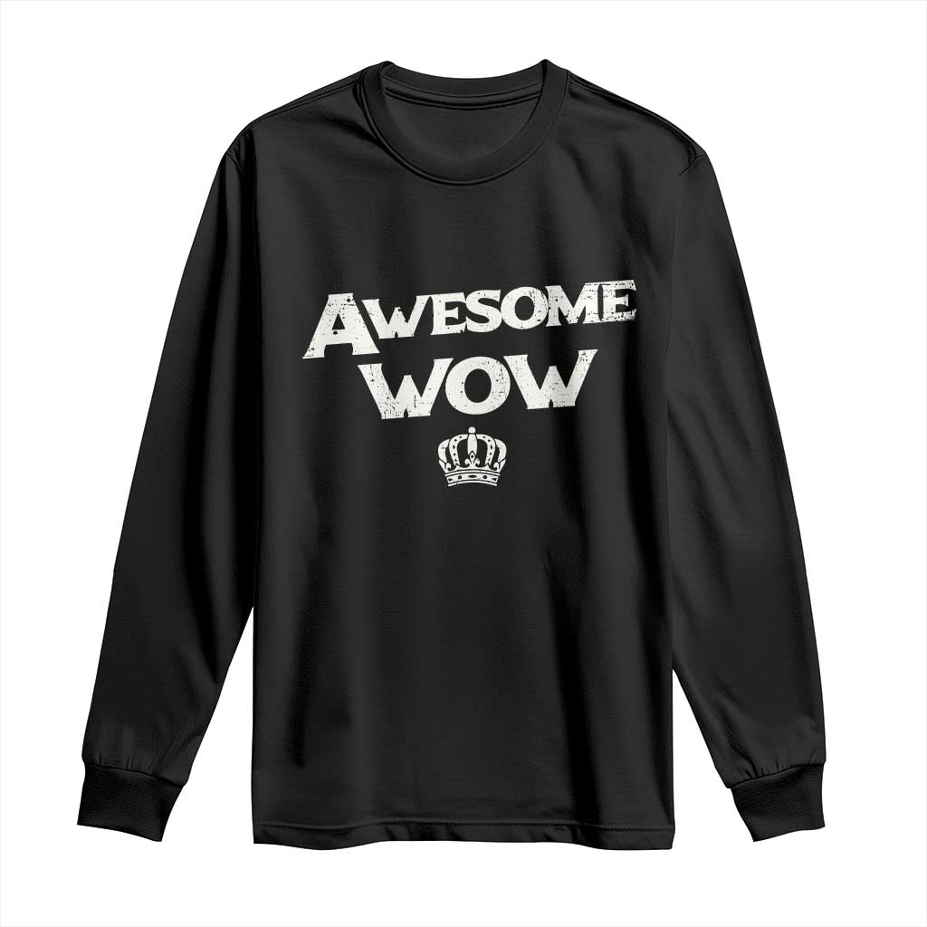 Awesome Wow Long Sleeve Shirt Alexander Hamilton Lover TS10 Black Print Your Wear