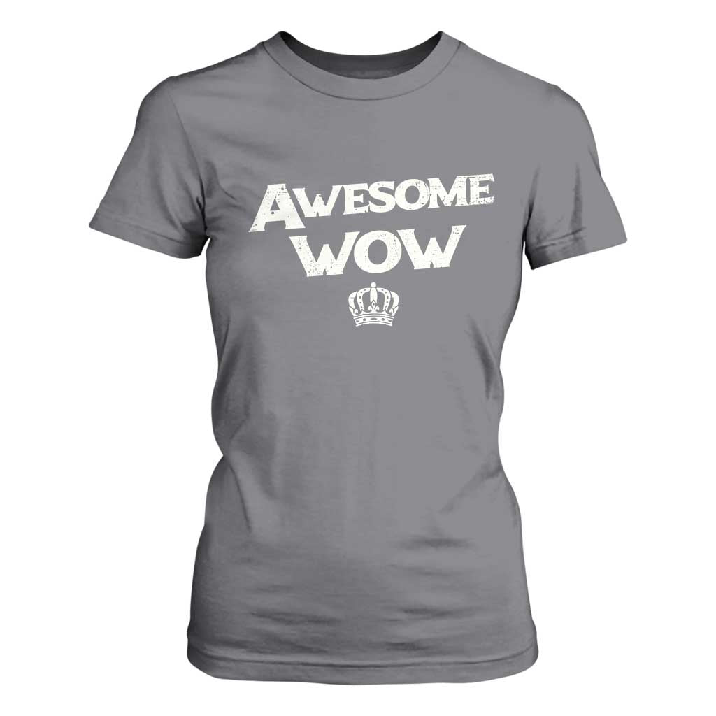 Awesome Wow T Shirt For Women Alexander Hamilton Lover TS10 Charcoal Print Your Wear