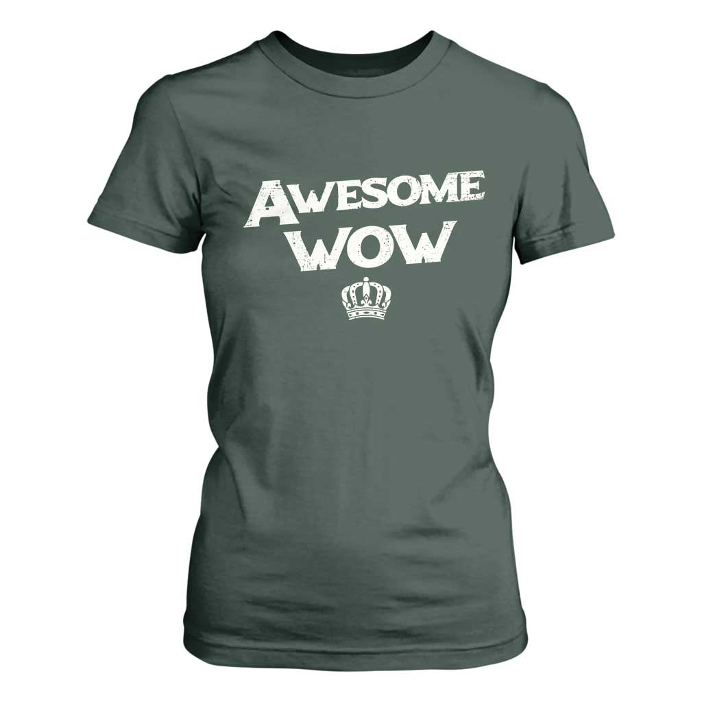 Awesome Wow T Shirt For Women Alexander Hamilton Lover TS10 Dark Forest Green Print Your Wear
