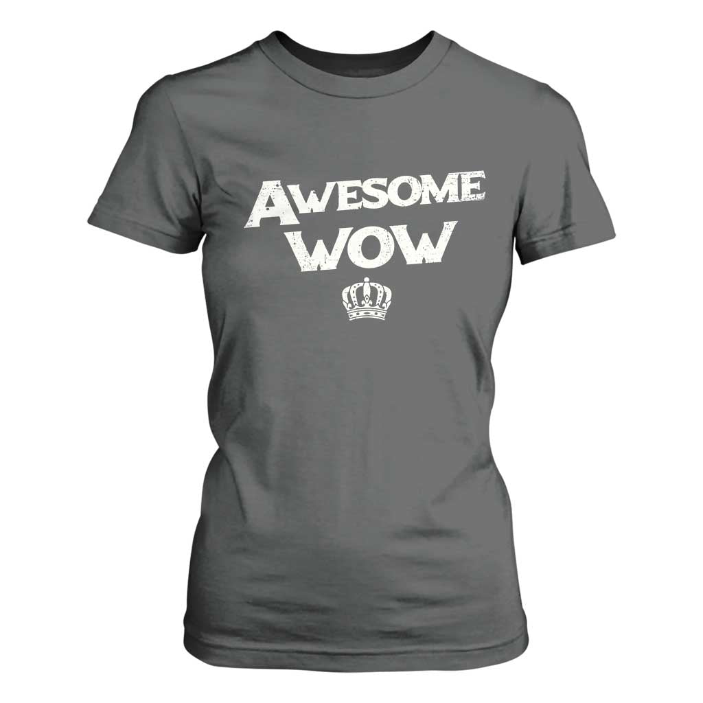 Awesome Wow T Shirt For Women Alexander Hamilton Lover TS10 Dark Heather Print Your Wear