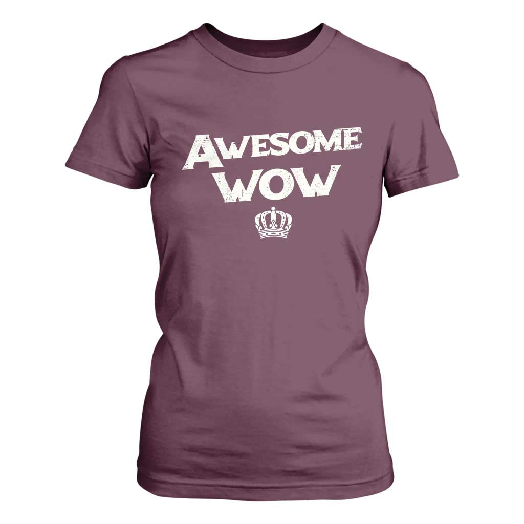Awesome Wow T Shirt For Women Alexander Hamilton Lover TS10 Maroon Print Your Wear