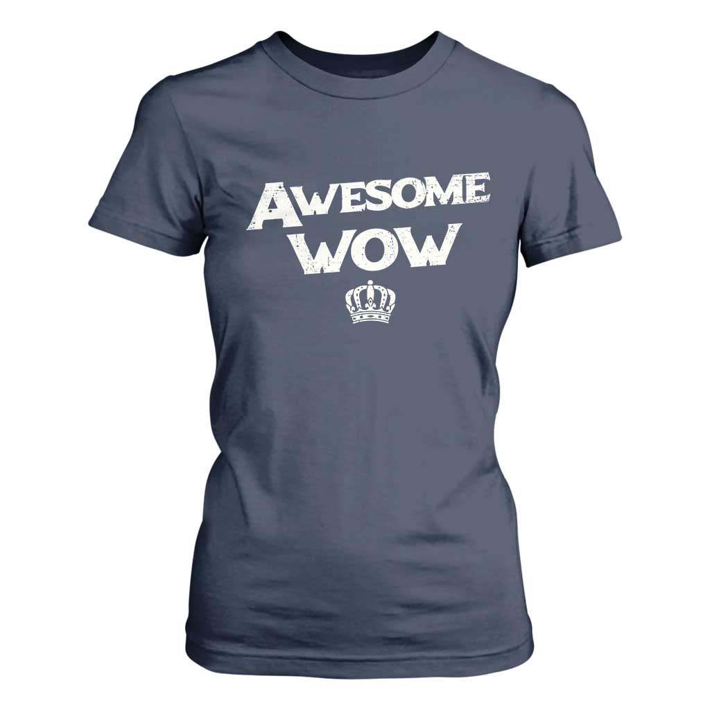 Awesome Wow T Shirt For Women Alexander Hamilton Lover TS10 Navy Print Your Wear