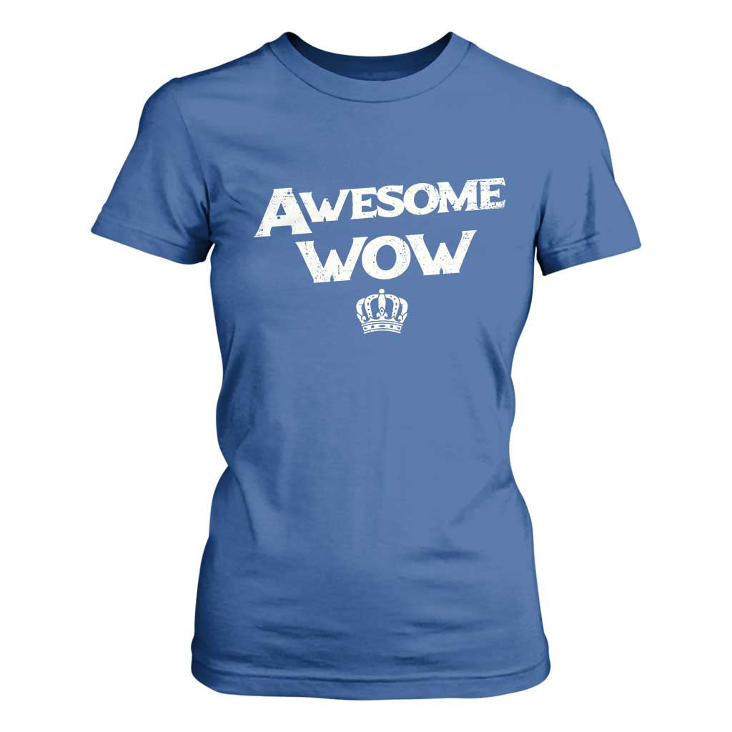 Awesome Wow T Shirt For Women Alexander Hamilton Lover TS10 Royal Blue Print Your Wear