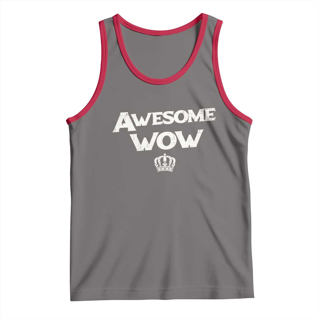 Awesome Wow Tank Top Alexander Hamilton Lover TS10 Deep Heather Red Print Your Wear