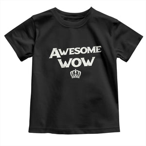 Awesome Wow Toddler T Shirt Alexander Hamilton Lover TS10 Black Print Your Wear