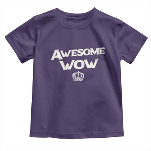 Awesome Wow Toddler T Shirt Alexander Hamilton Lover TS10 Purple Print Your Wear