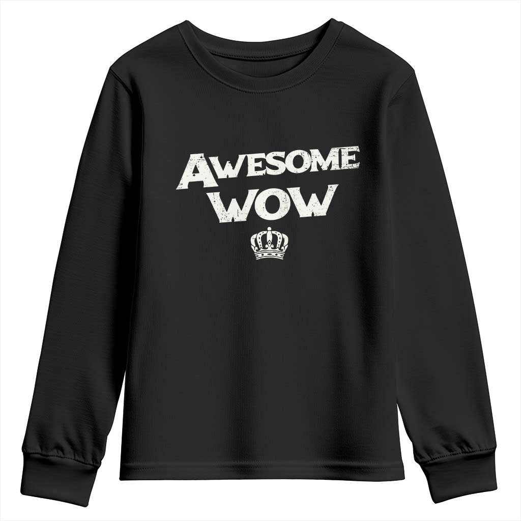 Awesome Wow Youth Sweatshirt Alexander Hamilton Lover TS10 Black Print Your Wear