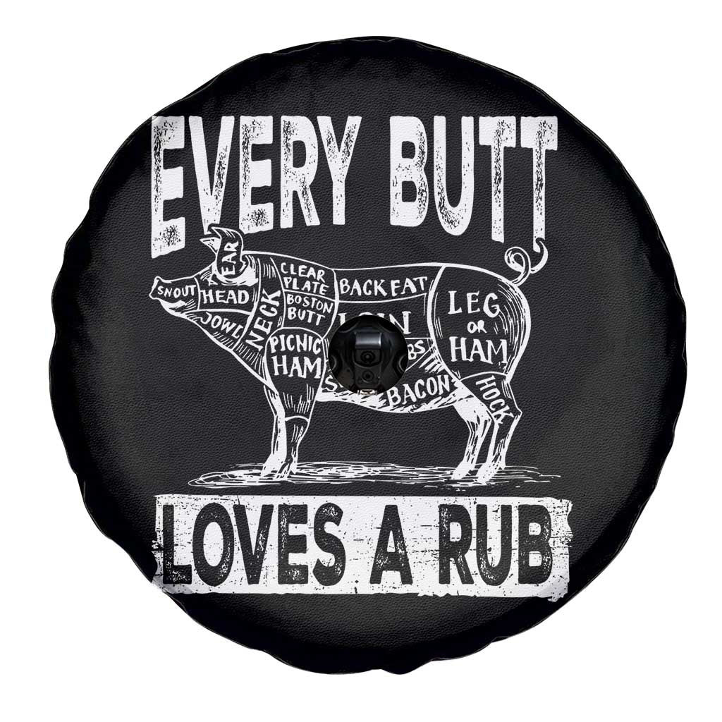 BBQ Spare Tire Cover Pork Butt Rub Dad Grill Gift TS10 Print Your Wear