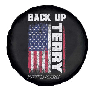Back It Up Terry Put It In Reverse Spare Tire Cover Funny 4th of July Patriotic American Flag TS10 Print Your Wear
