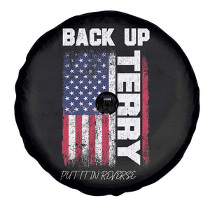 Back It Up Terry Put It In Reverse Spare Tire Cover Funny 4th of July Patriotic American Flag TS10 Print Your Wear