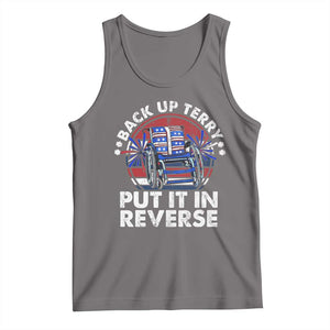Back It Up Terry Put It In Reverse Tank Top Funny 4th Of July TS10 Deep Heather Print Your Wear