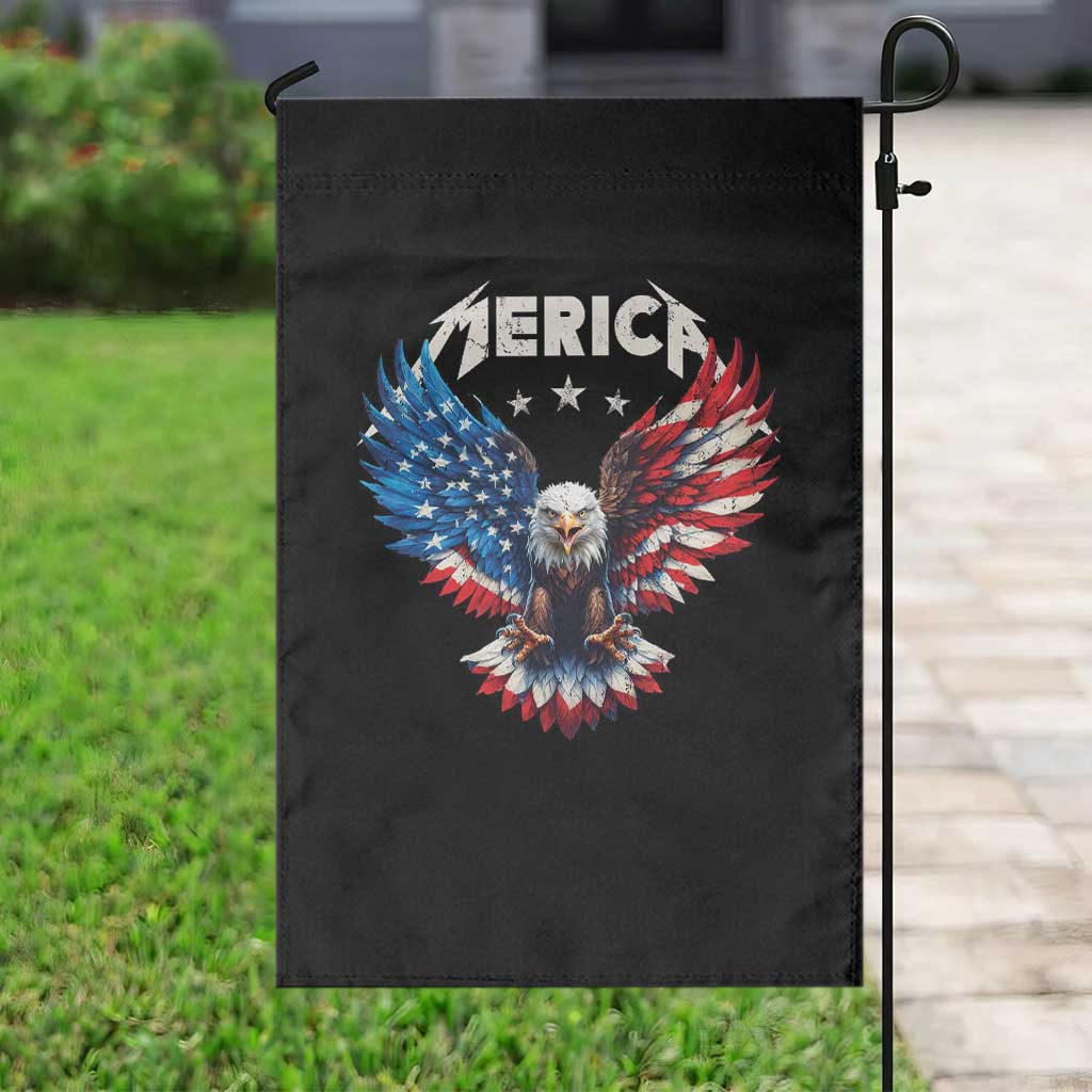 Bald Eagle Merica Garden Flag USA American Flag Patriotic 4th of July TS10 Print Your Wear