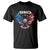 Bald Eagle Merica T Shirt USA American Flag Patriotic 4th of July TS10 Black Print Your Wear