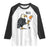 Bald Eagle No Kings In America Raglan Shirt No Orange We The People Patriotic Political Statement TS02 White Black Print Your Wear