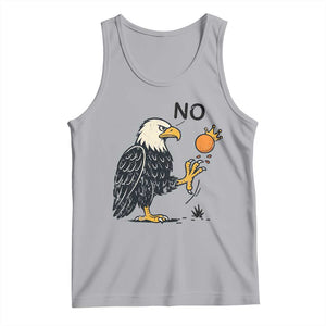 Bald Eagle No Kings In America Tank Top No Orange We The People Patriotic Political Statement TS02 Athletic Heather Print Your Wear