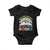 Ban The Fascists Save The Books Baby Onesie Funny Book Lovers Librarian Book Nerd TS10 Black Print Your Wear