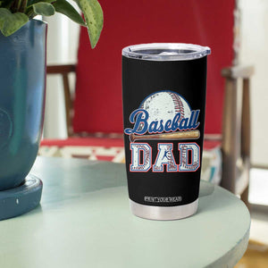 Baseball Dad Tumbler Cup Baseball Sport Lovers For Father's Day TS02 Print Your Wear